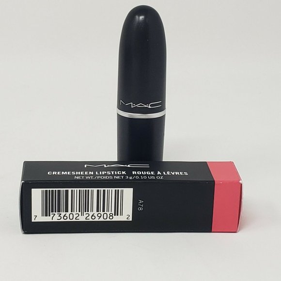 New MAC Cremesheen Lipstick 217 Pink Pearl Pop - Picture 3 of 5